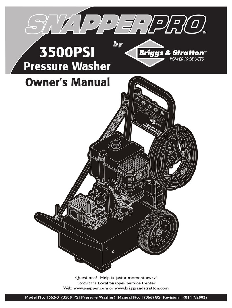 Snapper SnapperPro 1662-0 User manual