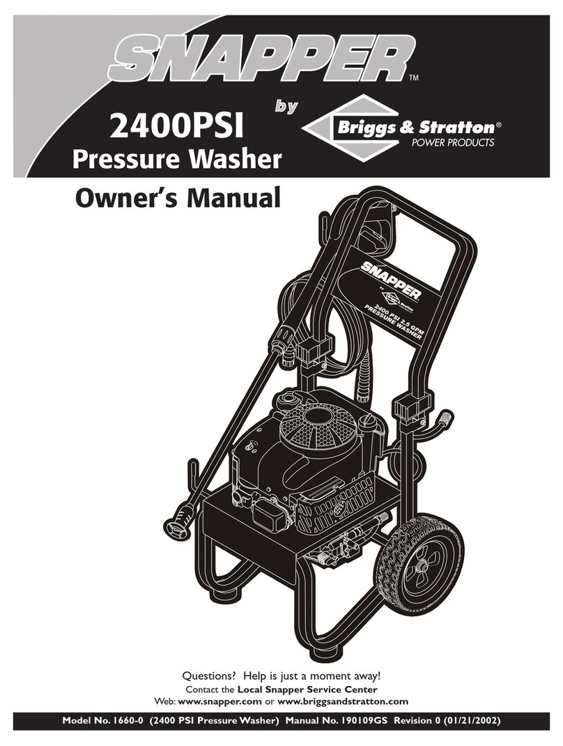 Snapper 1660-0 owner's manual