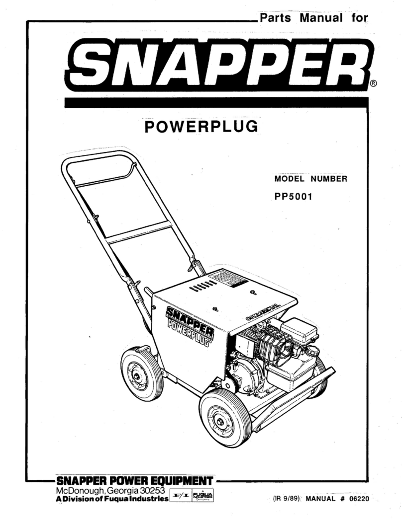 Snapper PowerPlug PP5001 User manual
