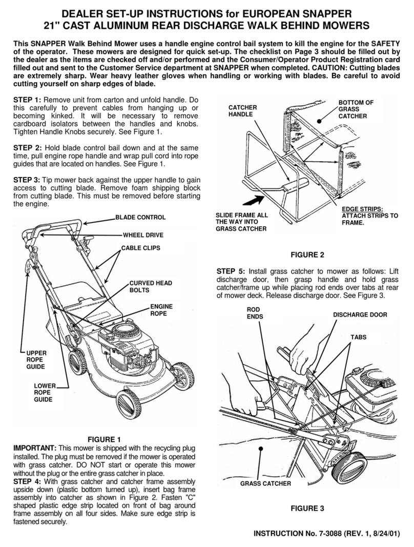 Snapper Walk Behing Mower Manual