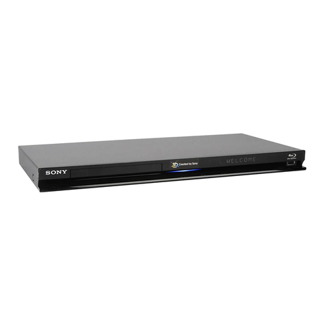 Sony BDP-S470 - Blu-ray Disc™ Player User manual