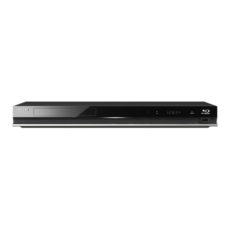 Sony BDP-S570 - Blu-ray Disc™ Player User manual