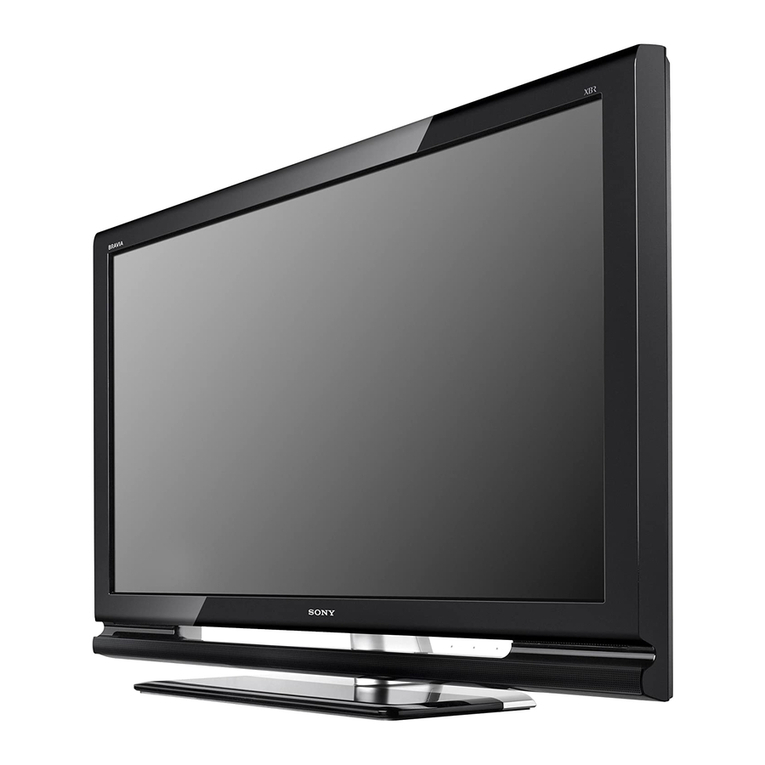 Sony KDL-32XBR6 User manual