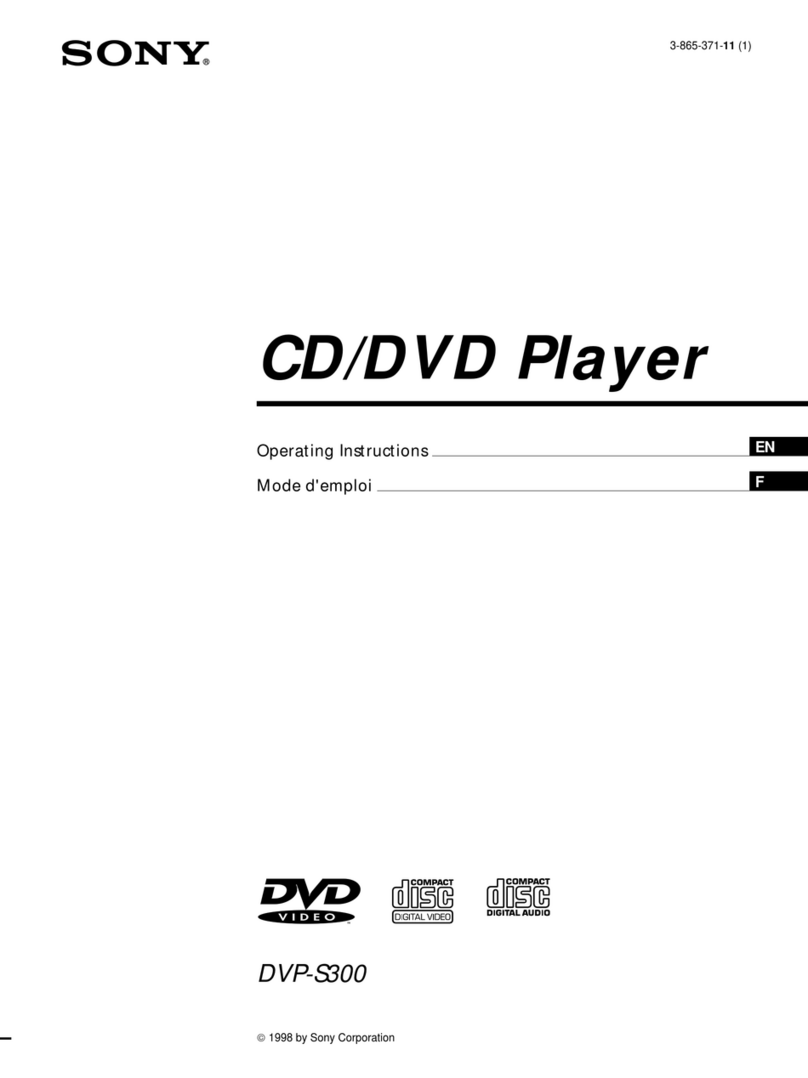 Sony DVP-S300 User manual