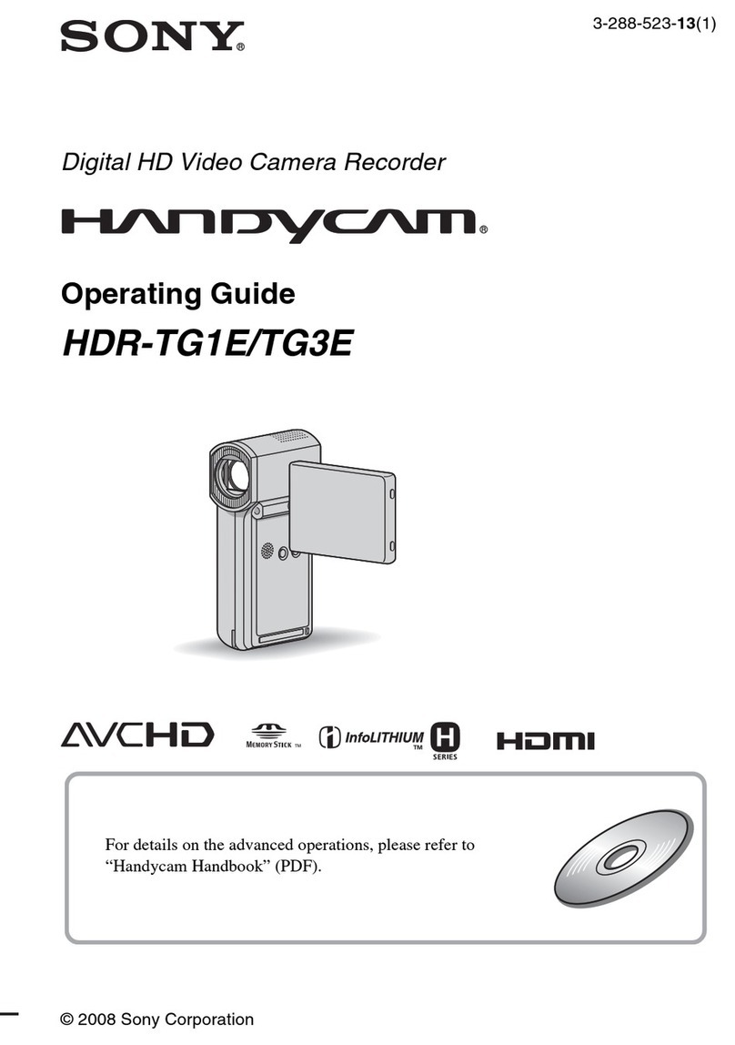 Sony 3-288-523-13(1) operating guide