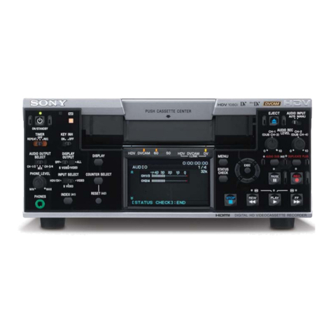 Sony HVR-M25N User manual