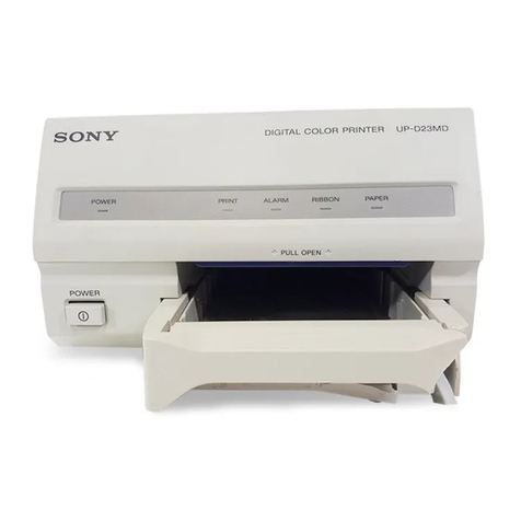 Sony UP-D23MD User manual