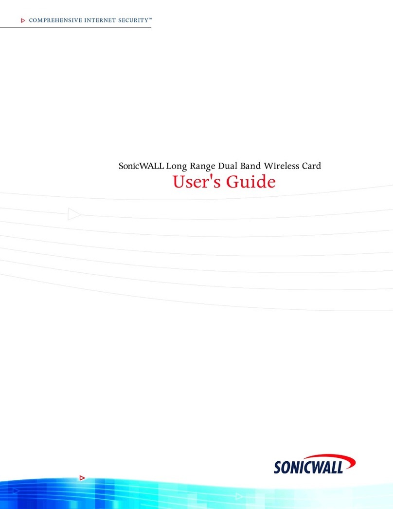 SonicWALL Wireless Card user guide
