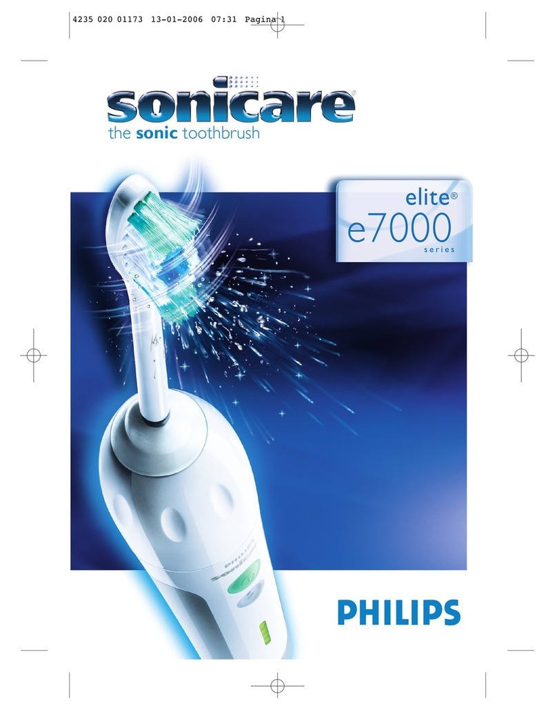 Sonicare elite e7000 Series User manual