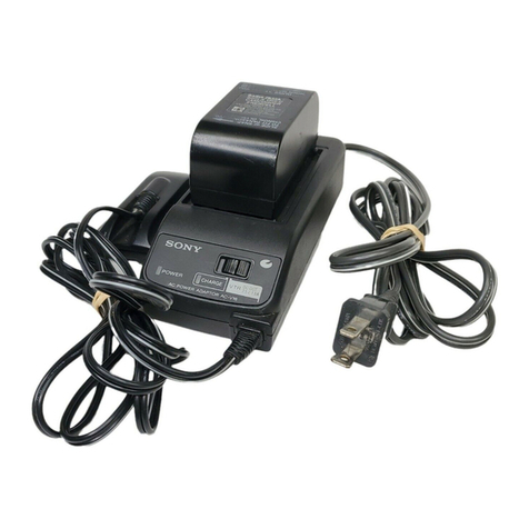 Sony AC V16 User manual Sony AC V16 User manual