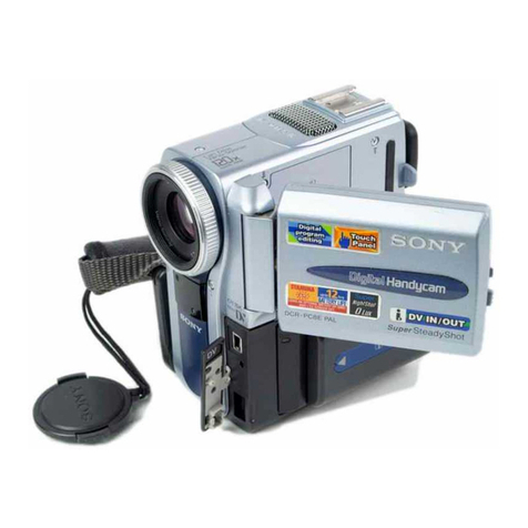 Sony DCR PC 8 E User manual