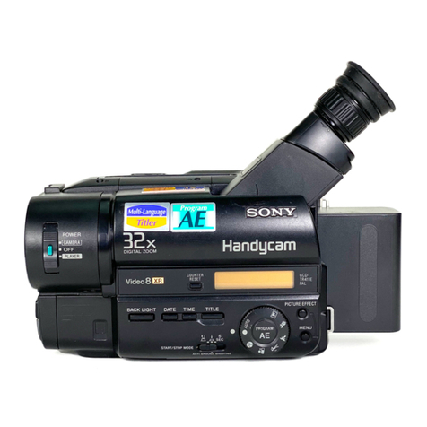 Sony Handycam CCD-TR311E User manual