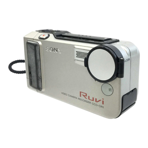 Sony CCD-CR1 - Video Camera Recorder 8mm User manual