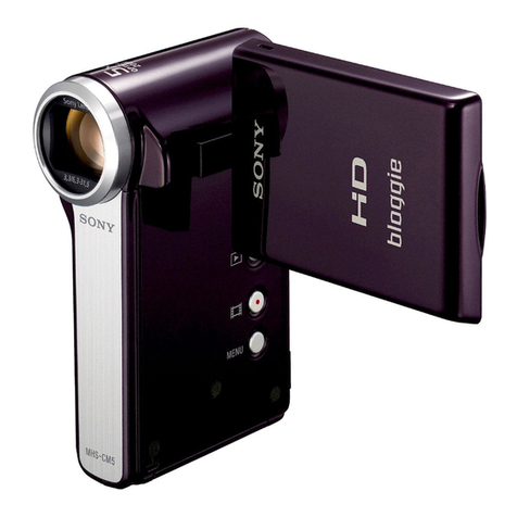 Sony bloggie MHS-CM5 User manual