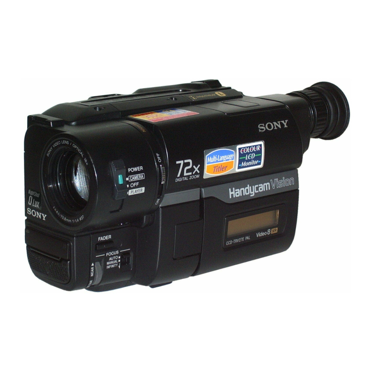 Sony Handycam Vision CCD-TRV16E operating instructions