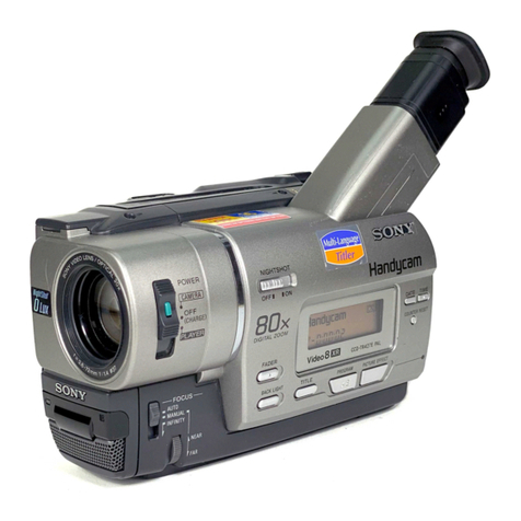Sony Handycam CCD-TR717E User manual