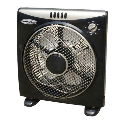 Soleus Air FB1-30-20 operating instructions