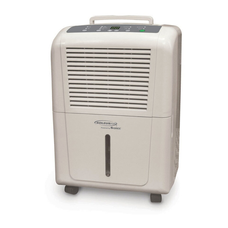 Soleus Air SG-DEH-30M-1A operating instructions