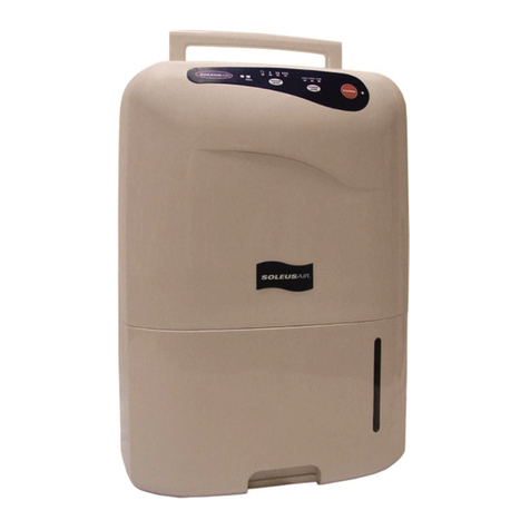 Soleus Air CFM-25E user manual