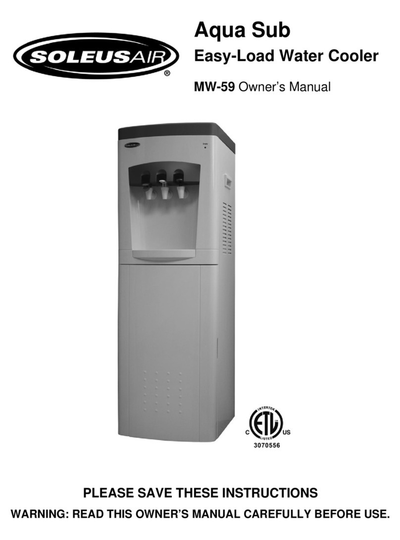 Soleus Air AQUA SUB Aqua Sub MW-59 User manual