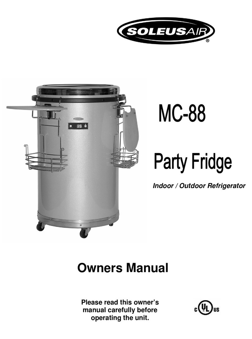 Soleus Air MC-88 owner's manual