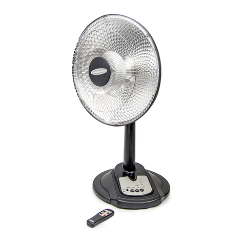 Soleus Air HR1-08R-21 operating instructions