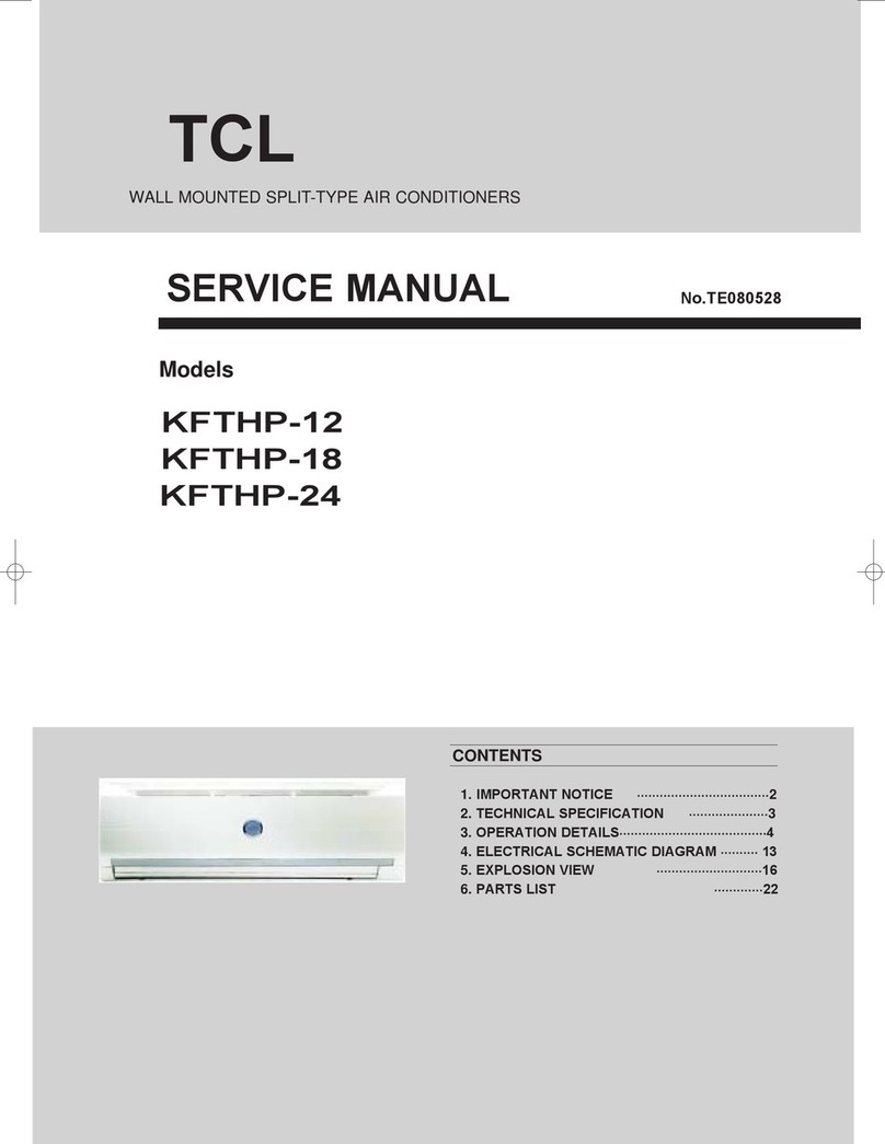 TCL KFTHP-09 User manual