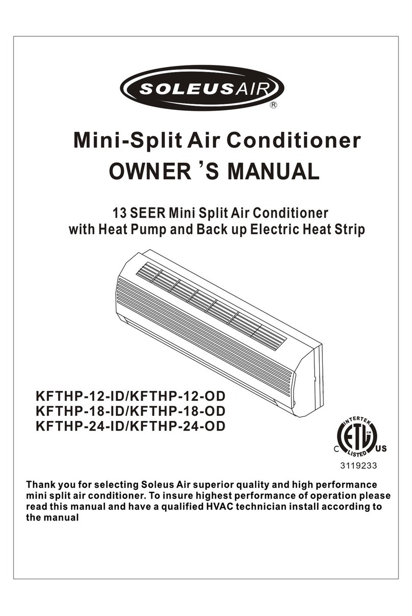 Soleus Air 3119233 User manual