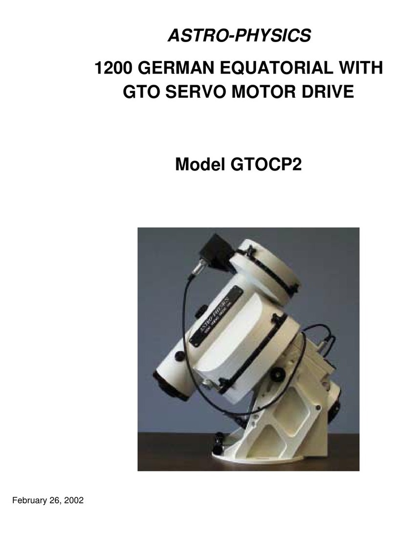 ASTRO-PHYSICS GTOCP2 user manual