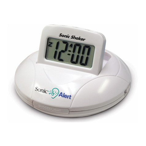 Sonic Alert SONIC SHAKER SBP100 user manual
