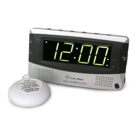 Sonic Alert SBD375SS operating instructions