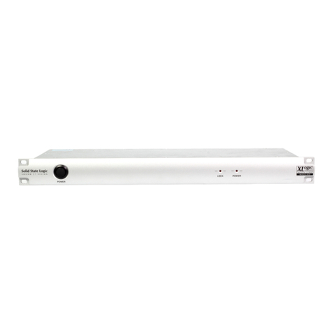 Solid State Logic XLogic Delta XLogic Delta-Link MADI HD User manual Solid State Logic XLogic Delta XLogic Delta-Link MADI HD User manual