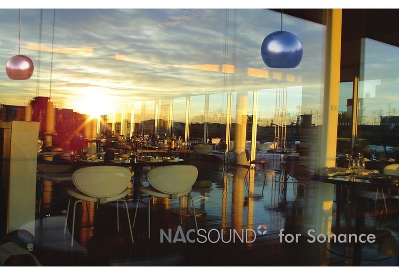 Sonance NACSound User manual