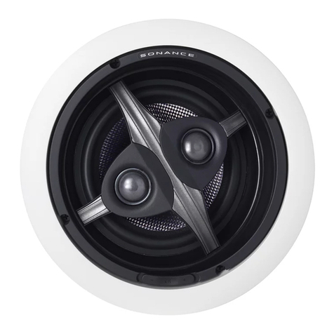 Sonance SRS1 User manual
