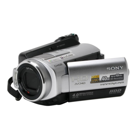 Sony HDR-SR5 Handycam® User manual