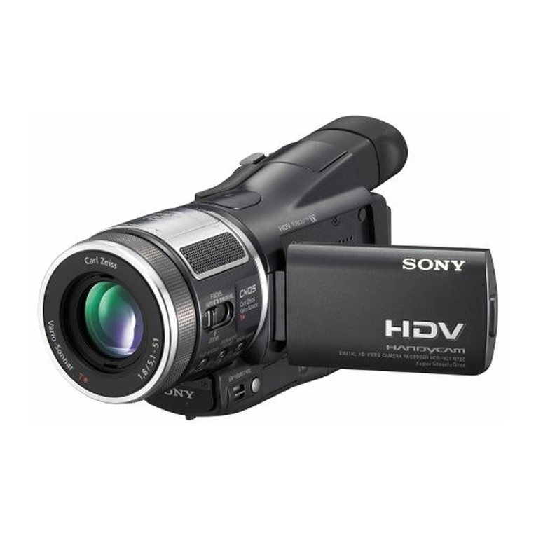 Sony HDR-HC1 User manual