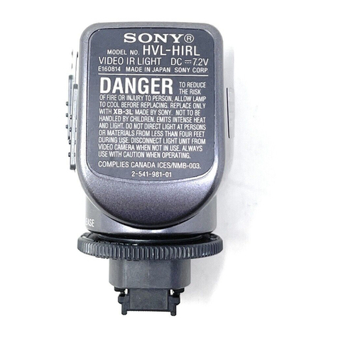 Sony HVL-HIRL User manual