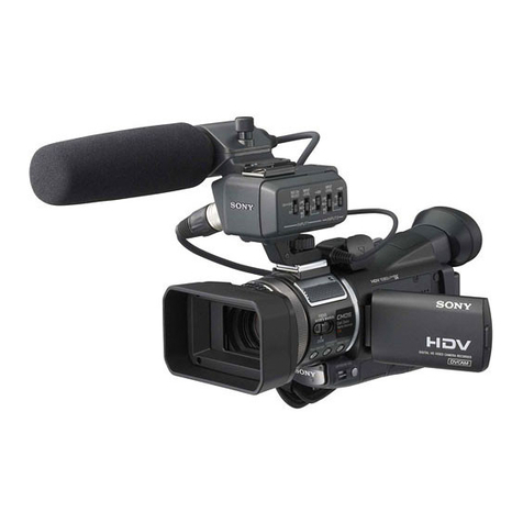 Sony HDV 1080i User manual
