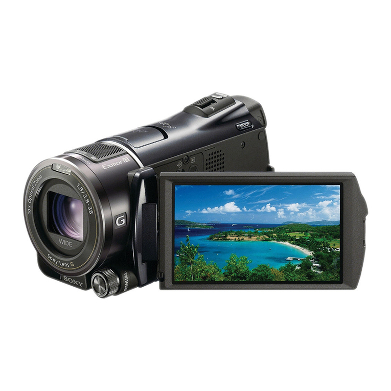 Sony Handycam HDR-CX550 User manual