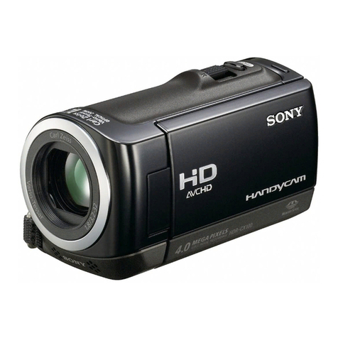 Sony HANDYCAM HDR-CX100 User manual