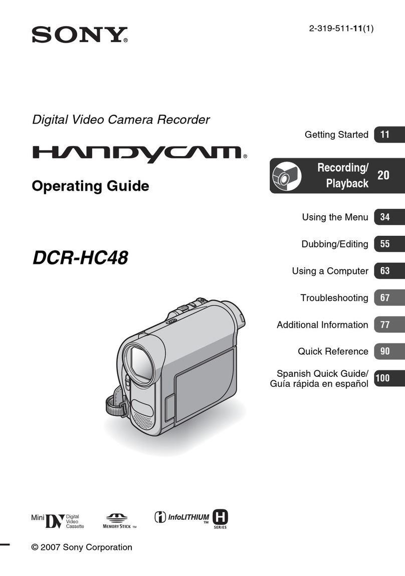 Sony Handycam DCR-HC48 User manual