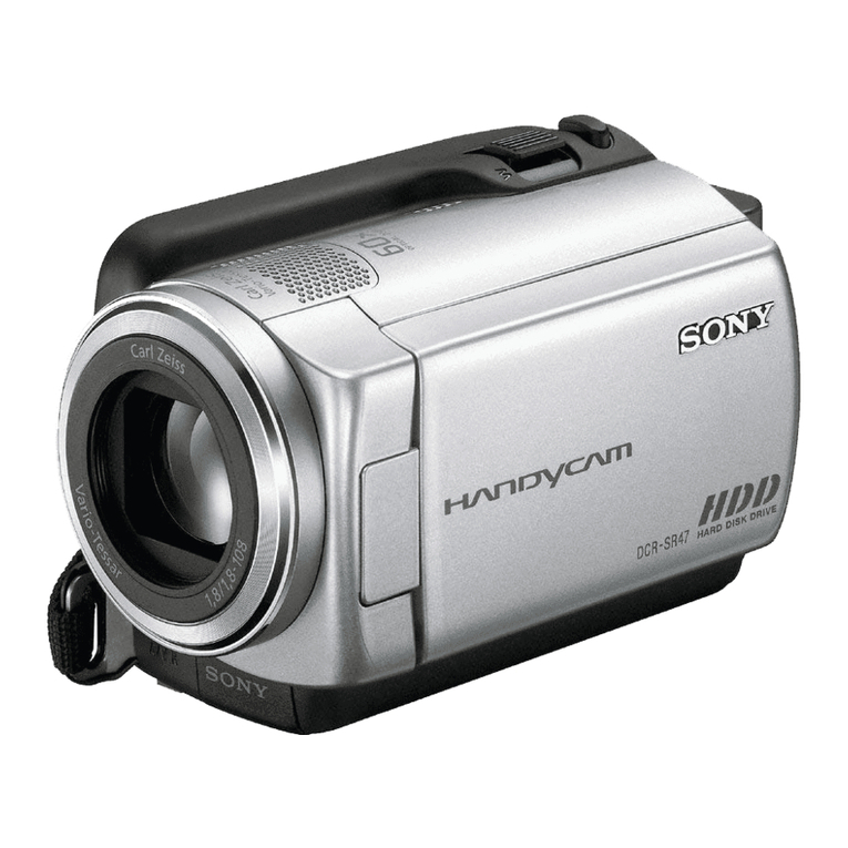 Sony Handycam DCR-SR87 User manual
