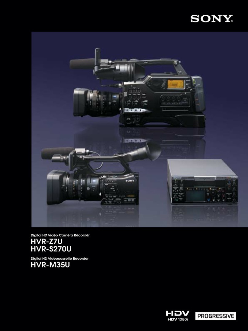 Sony HANDYCAM HVR-M35U Brochure & specs