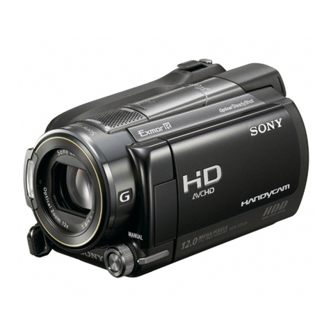 Sony HDR-XR500V User manual