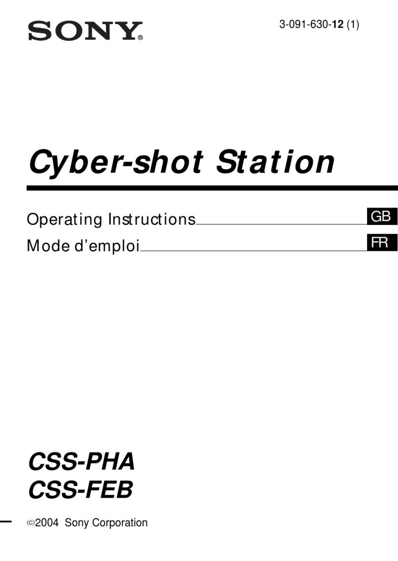 Sony CSS-FEB Operating Instructions (primary... User manual Sony CSS-FEB Operating Instructions (primary... User manual