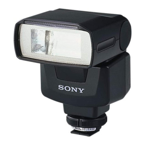 Sony HVL-FH1100 operating instructions