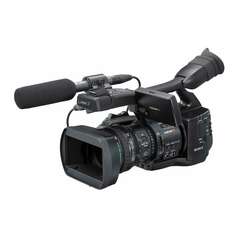 Sony XDCAM EX PMW-EX1 operating instructions