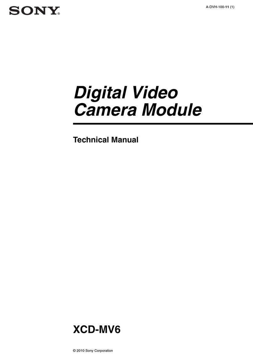 Sony XCD-MV6 User manual