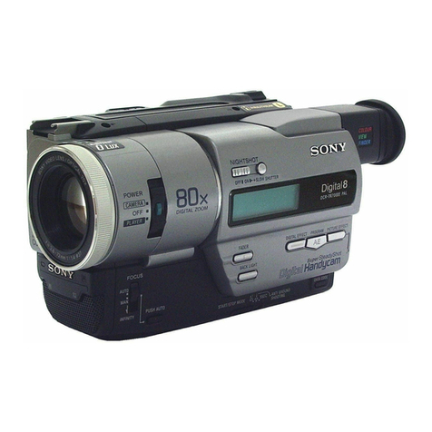 Sony DIGITAL HANDYCAM DCR-TR7000E operating instructions