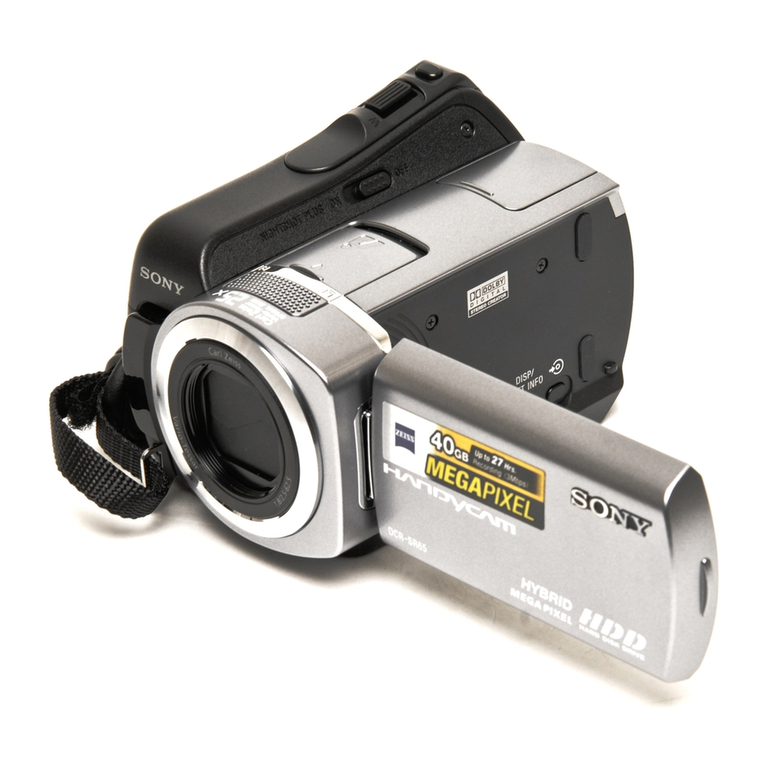 Sony DCR-SR85 User manual